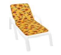 Cuscino Sdraio Piscina Mare Moderno Girasoli Copri Seduta Lettino Morbido Fiori