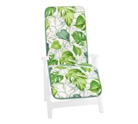 Cuscino Sdraio Poltrona Foglie Palma Pieghevole Morbido Coprisedia Poggiapiedi