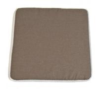 Cuscino sedia action tortora imbottito 38x38xh2 cm casa giardino