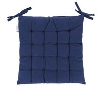 GALILEO SpA Set 5 Cuscino sedia con lacci 40x40 cm, blu, Sibilla
