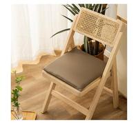 Cuscino Sedia Impermeabile Antiscivolo Con Memory Foam Rivestimento In Ecopelle Premium For Cucina Sala Da Pranzo Ufficio E Soggiorno(Brown,45 * 45 * 4cm)