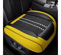 Cuscino Sedile Auto per Audi Q3 2013-2018, Supporto Sedile Protezione Impermeabili Comodi Cuscini del Sedili Guidatore Interni Accessori, Yellow Black