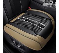 Cuscino Sedile Auto per Dacia Sandero Stepway 3 Extreme 2020-2024, Supporto Sedile Protezione Impermeabili Comodi Cuscini del Sedili Guidatore Interni Accessori,Beige-Black