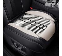 Cuscino Sedile Auto per Kia Rio 2017-2023, Supporto Sedile Protezione Impermeabili Comodi Cuscini del Sedili Guidatore Interni Accessori,Black Beige
