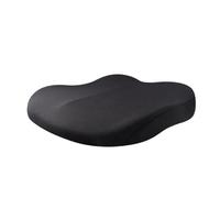 Cuscino Sedile Auto per Opel Adam (2012-2019),Cuscino Ortopedico In Memory Foam Per Coccige E Sciatica,Cuscino Ergonomico Lombare Antiscivolo,Sollievo Dal Dolore Per Guida,Black