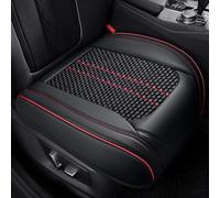 Cuscino Sedile Auto per Renault Escape/Captur/Fluence 2015-2023, Supporto Sedile Protezione Impermeabili Comodi Cuscini del Sedili Guidatore Interni Accessori,Black Red Lines