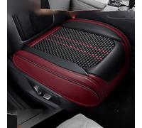 Cuscino Sedile Auto per Skoda Kamiq 2019-2025, Supporto Sedile Protezione Impermeabili Comodi Cuscini del Sedili Guidatore Interni Accessori,Dark Red-Black