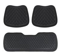 Cuscino Sedile Auto per Toyota ProAce Verso Electric 2021-2024, per Alleviare l'affaticamento Dell'anca Cuscino Guidatore Antiscivolo, 3Pcs-A Black
