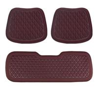 Cuscino Sedile Auto per Volvo XC40 / XC40 Recharge / S60 / V60 Cross Country 2022-, per Alleviare l'affaticamento Dell'anca Cuscino Guidatore Antiscivolo, 3Pcs-D Wine Red