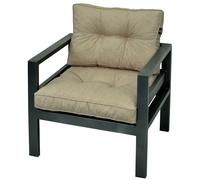 Cuscino sedile cuscino imbottito cuscino schienale esterno sedile in rattan i...