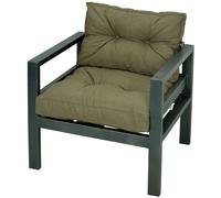 Cuscino sedile cuscino imbottito cuscino schienale esterno sedile in rattan i...