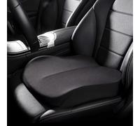 Cuscino Sedile Sollevatore Auto per Smart fortwo 450 451 453, Guidatore Rialzo Ergonomico Rialzato Portatile Memory Foam Cuscini Cuneo Accessori,Black