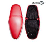 CUSCINO SELLA DI RICAMBIO DOPPIO DOPPIO CUSCINO LUNGO ROSSO HONDA SUPER CUB...