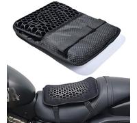Cuscino Sella Moto per Fantic Caballero Flat Track125 250 500 Rally/Scrambler 500, La Struttura A Nido D'ape è Traspirante E Anti-Sudore Cuscino Gel Moto Elevato Assorbimento Elastico Degli Urti