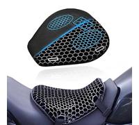 Cuscino Sella Moto per Yamaha MT 07 / FZ 07 / Tracer 700, Cuscino di Seduta in Gel Ammortizzatore a Nido d'Ape 3D, Cuscino Sella Moto in Gel Traspirante per Lunghi Viaggi