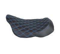 Cuscino Sella per moto nero, comodo assorbimento degli | Schienale conducente con sedile unico per moto nero, comodo assorbimento degli urti per tour per Road King per Street Glide