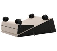 Cuscino Sessuale Bondage Wedge Ramp Combo con Manette e Cavigliere Liberator