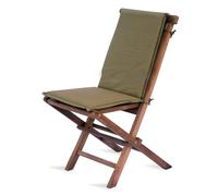Cuscino Sfoderabile Verde Salvia per Seduta e Schienale per Sedia da Giardino Teak Greenwood