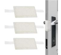 Cuscino silenziatore porta,Silenziatore porta - Cuscino chiudiporta silenzioso 3 pezzi con cinghie elastiche | Cuscinetti con chiusura silenziosa per cameretta dei bambini, chi ha sonno leggero,