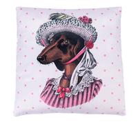 Cuscino Smartpet "Funny Dogs" - rosa: L 40 x P 40 cm