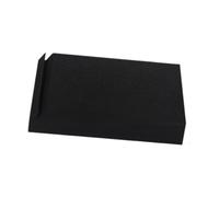 Cuscino sonoro in schiuma per altoparlanti con sezione ondulata inclinata, cuscinetti isolanti acustici, 20 x 30 x 4,5 cm