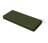 Cuscino spesso per finestra a baia, cuscino in schiuma impermeabile per esterni, per divano a 2 posti, panca da giardino, patio, amaca, resistente all'acqua, cuscino per sedia lunga, 120 x 40 x 3 cm