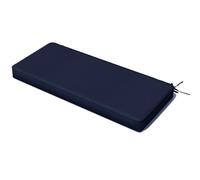 Cuscino spesso per finestra a baia, impermeabile, per esterni, in schiuma, per dondolo e amaca a 2 posti, cuscino lungo per sedia da giardino e patio, 160 x 30 x 3 cm