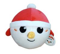 CUSCINO SQUISHY ANTISTRESS PUPAZZO DI NEVE 14 CM