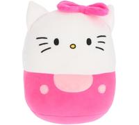 CUSCINO SQUISHY HELLO KITTY SANRIO MORBIDO PELUCHE 3D 25CM ACCESSORIO DECORATIVO