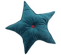 Cuscino Stella VellutoPetrolio Cuscinodecorativo arredo divano Cuscino natalizio