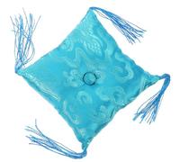 Cuscino Stoffa Buddha Ciotola per Sonora Nepal in Stile | Colore Blu, Accessorio Buddhismo per Ciotola Tibetana, Supporto Pratico per Fissaggio e Protezione Colore Casuale