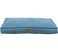 Cuscino Talis, quadrato, 90 × 65 cm, blu