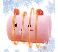 Cuscino termico a forma di coniglio, per mani fredde | Cuscino termico a forma di coniglio in morbido peluche o cotone. Riempito con semi di farro, ciliegia o uva, conserva il peso