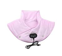 Cuscino Termico Cervicale Scialle Riscaldato Donna Usb, Cuscino Termico Elettrico per Collo e Spalle Riscaldamento Rapido con 3 Livelli di Temperatura & 3 Modalità di Massaggio (Viola)