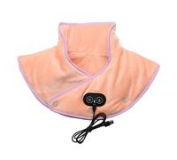 Cuscino Termico Cervicale Scialle Riscaldato Donna Usb, Cuscino Termico Elettrico per Collo e Spalle Riscaldamento Rapido con 3 Livelli di Temperatura & 3 Modalità di Massaggio (Rosa)