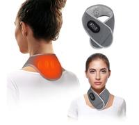 Cuscino termico elettrico per collo, coperta elettrica cervicale per terapia cervicale per alleviare il dolore, riscaldamento rapido di 10s, 45-60 ℃ regolabile