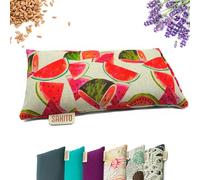 Cuscino Termico Microonde (25x12 cm) - Cuscino Riscaldabile Naturale per Dolori Mestruali - Utilizzo Caldo o Freddo - Elevata Ritenzione del Calore - Tessuto di Qualità - Profumo di Lavanda