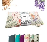 Cuscino Termico Microonde (25x12 cm) - Cuscino Riscaldabile Naturale per Dolori Mestruali - Utilizzo Caldo o Freddo - Elevata Ritenzione del Calore - Tessuto di Qualità - Profumo di Lavanda