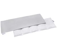 Cuscino Termico noccioli ciliegio 60x20cm 800g 100% Cotone 5 Camere Grande