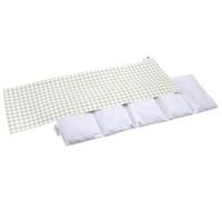 Cuscino Termico noccioli ciliegio 60x20cm 800g 100% Cotone 5 Camere Grande