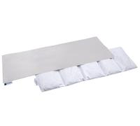 Cuscino Termico noccioli ciliegio 60x20cm 800g 100% Cotone 5 Camere Grande
