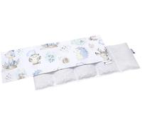 Cuscino Termico noccioli ciliegio 60x20cm 800g 100% Cotone 5 Camere Grande