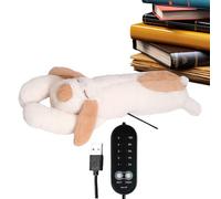 Cuscino termico per cani in peluche - peluche caldo per animali domestici, spegnimento automatico USB elettrico con temperatura regolabile per il benessere sul collo spalle schiena pancia e