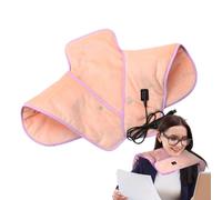 Cuscino termico per collo, cuscino termico per spalle, cuscino termico portatile con avvolgimento per un riscaldamento rapido, scaldacollo con spegnimento A