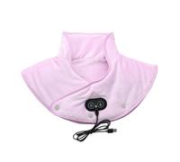 Cuscino termico per collo e spalle, involucro riscaldato USB per collo, cuscinetto riscaldante per, grande cuscinetto termico senza fili ponderato umido che offre una comoda esperienza terapeutica,