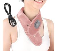 Cuscino termico per collo | Massaggiatore magnetico ricaricabile | Cuscino elettrico per collo, per dolori muscolari rigidità, uomini anziani ufficio casa compleanno