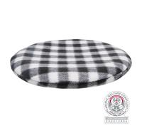 Cuscino termico per microonde ø 26 cm nero/bianco