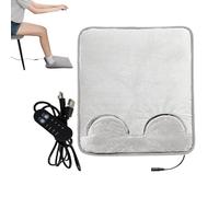 Cuscino termico per piedi | Riscaldatore elettrico rapido per piedi | Coperta termica con temperatura regolabile per uso corporeo | per casa ufficio camera da donne uomini e bambini