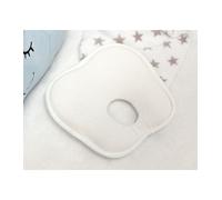 Cuscino Testa Piatta Neonato Plagiocefalia Cotone Bianco 1814 Kio Kids 0 Mesi+