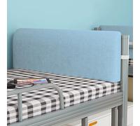 Cuscino Testata Letto Imbottito Cuscini Lombari Cuscino Di Supporto Per Lettura Singolo Matrimoniale Cuscino Per Schienale Letto In Ferro/Legno Cuscino Di Rialzo Testiera Multiuso(80x25x5cm,B-Blue)